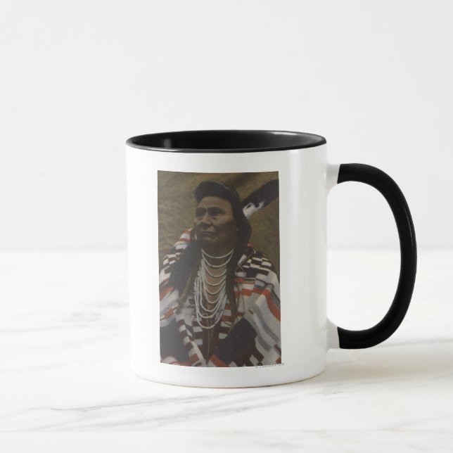 Tasse Indiens du Nord-Ouest - Chef Joseph du Nez (Droite)