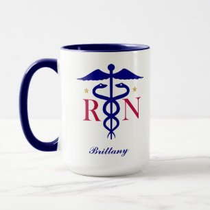 Tasse infirmière diplômée (Personnalisez-la)