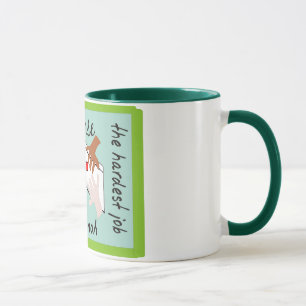Tasse Infirmière "le travail le plus dur vous aimerez