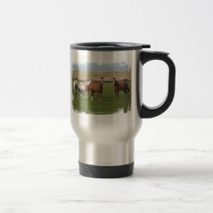 Tasse inoxydable de voyage de troupeau quart de