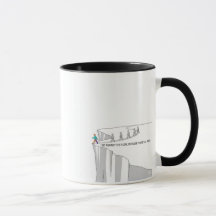 Tasse Inspirante 'Je Vais à Contre-Courant'