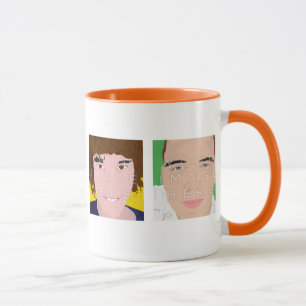 Tasse Instagram 4 conceptions faites sur commande de