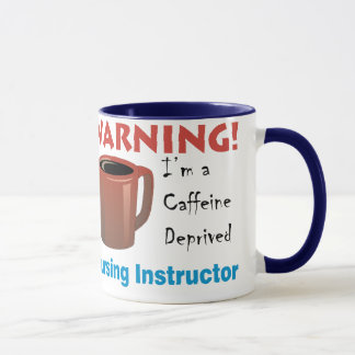 Tasse Instructeur soignant déshérité par caféine