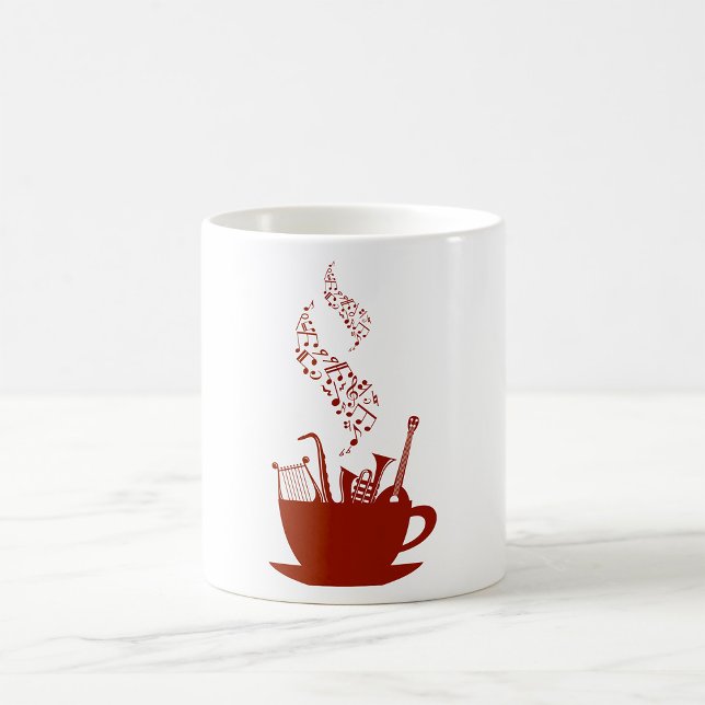 Tasse Instruments De Musique Et Notes (Créateur téléchargé)