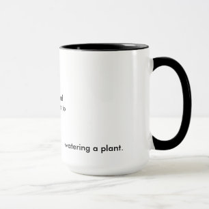 Tasse Intact, tacite à, arrosant un plante Bukowski