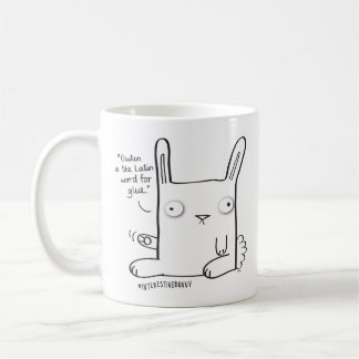 Tasse intéressante de lapin