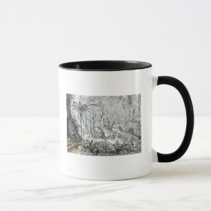 Tasse Intérieur d'une forêt primitive dans les Amazone