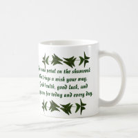 Tasse irlandaise de bénédiction de bonnes santés