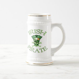 Tasse irlandaise de pirate du jour de St Patrick