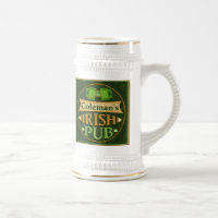 Tasse irlandaise de Pub du jour de St Patrick