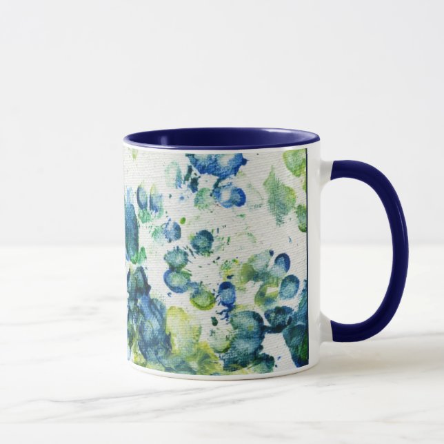Tasse irlandaise d'or avec des accents (Droite)
