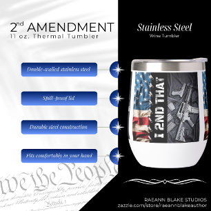 Tasse isotherme de 330 ml avec référence au 2ème A