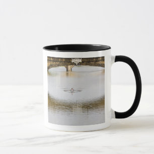 Tasse Italie, Florence, Aviron de couple avec