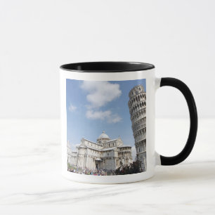 Tasse Italie, Pise. Cathédrale, baptistère et tour pench