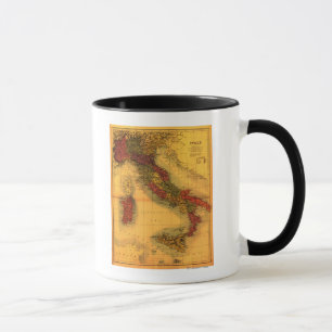 Tasse ItalieCarte panoramiqueItalie