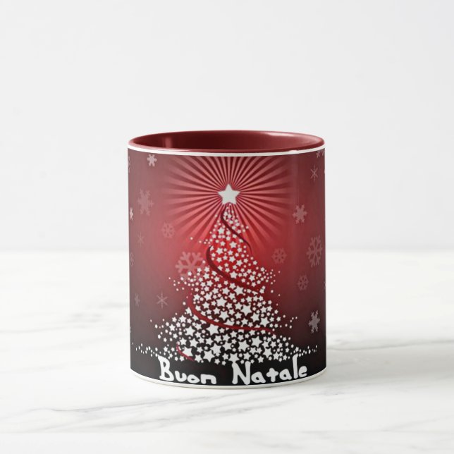 TASSE "ITALIENISCHE CHRISTMAS BUON NATALE" (Zentrum)