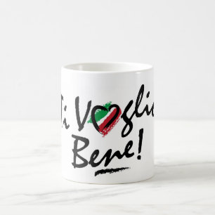 Tasse: Italienisches Ti voglio bene Kaffeetasse