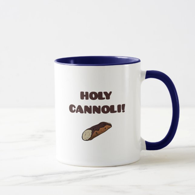 Tasse italienne drôle sainte de Cannoli (Droite)