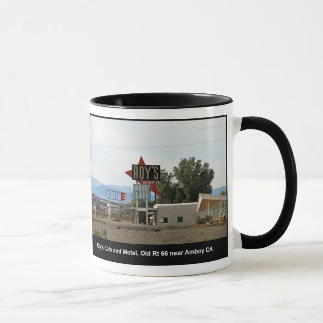 Tasse Itinéraire 66 Amboy CA (Droite)