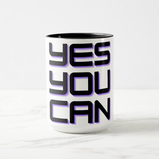 Tasse "JA, DU KANNST" (Zentrum)