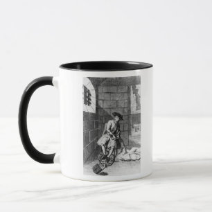 Tasse Jack Shepperd dans la prison de Newgate, 1724