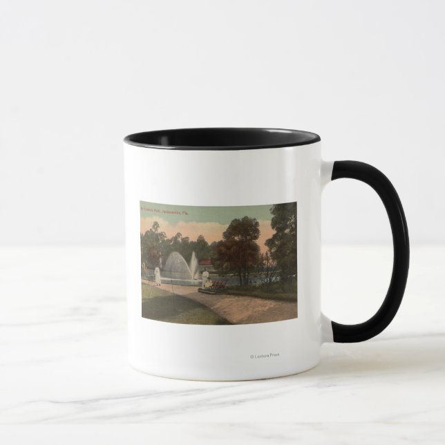 Tasse Jacksonville, FL - Vue de Riverside (Droite)