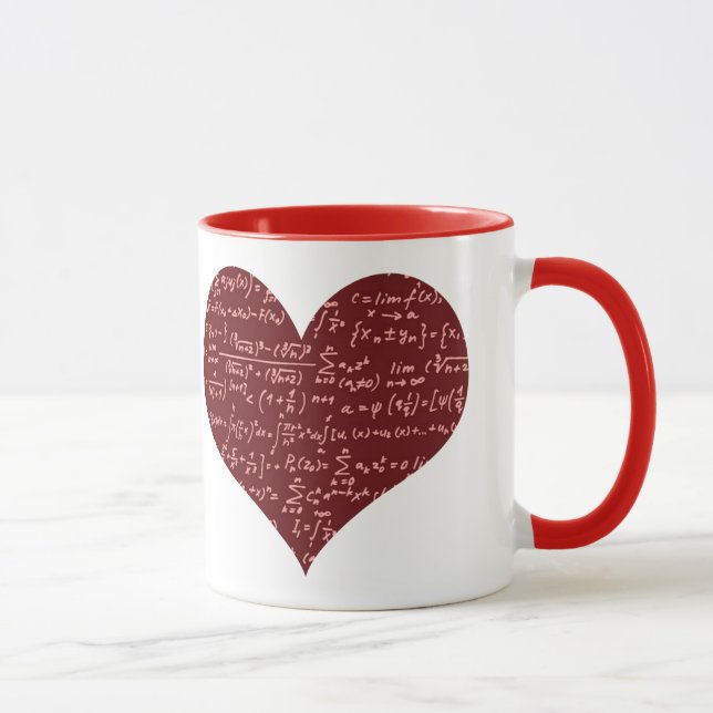 Tasse J'adore les maths (Droite)