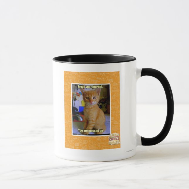 Tasse J'ai lu votre journal (Droite)