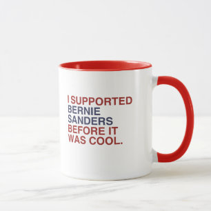 Tasse J'ai soutenu des ponceuses de Bernie avant qu'il