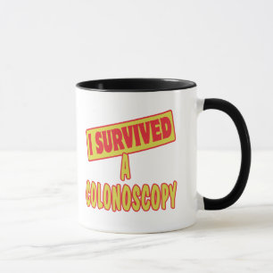 TASSE J'AI SURVÉCU À UNE COLONOSCOPIE