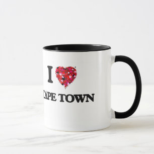 Tasse J'aime Cape Town Afrique du Sud