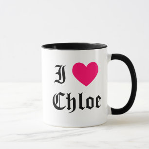 Tasse J'aime Chloe