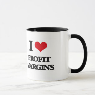 Tasse J'aime des marges bénéficiaires