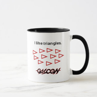 Tasse J'aime des triangles !
