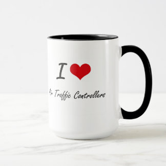Tasse J'aime la conception artistique de contrôleurs de