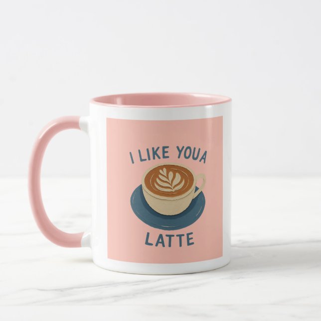 Tasse J'aime Latte (Gauche)