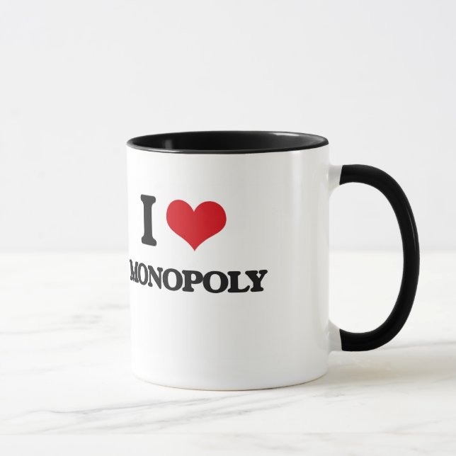 Tasse J'aime le monopole (Droite)