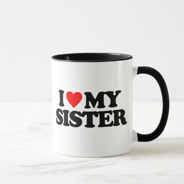 TASSE J'AIME MA SOEUR (Droite)