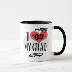 Tasse J'aime ma vitesse 2009 de diplômé