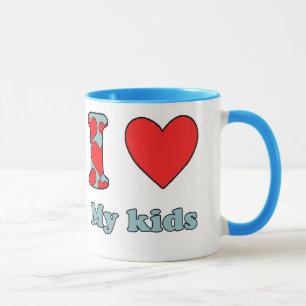 Tasse J'aime mes enfants