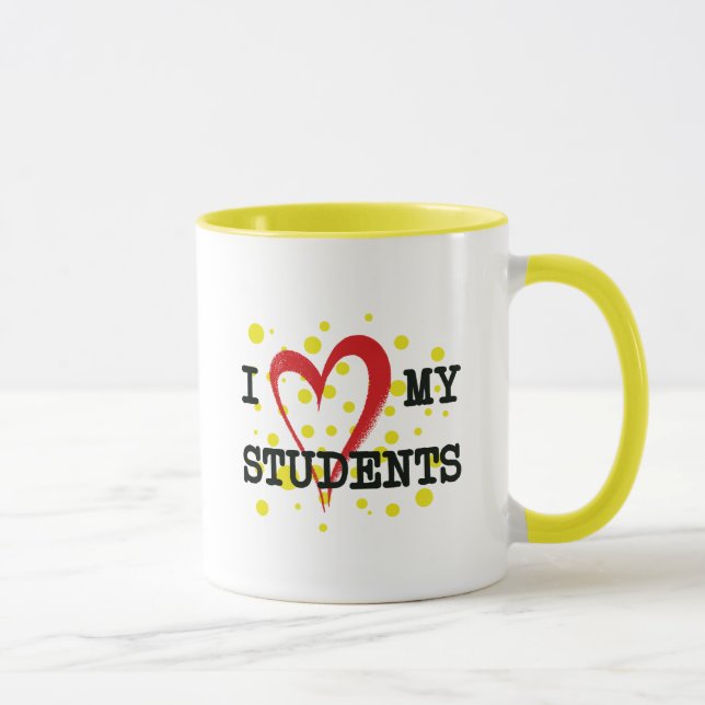 TASSE J'AIME MES ÉTUDIANTS (Droite)