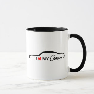 Tasse J'aime mon Camaro