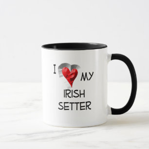 Tasse J'Aime Mon Setter Irlandais