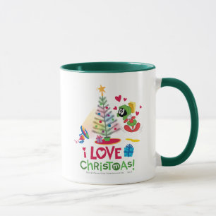 Tasse J'aime Noël - MARVIN LE MARTIEN™