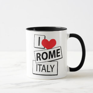 Tasse J'aime Rome Italie