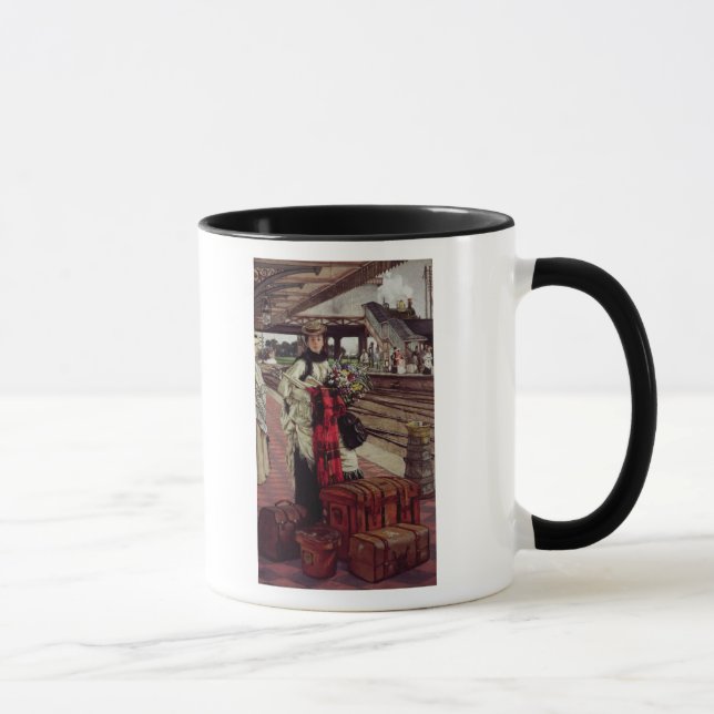 Tasse James Tissot | attendant à la station (Droite)