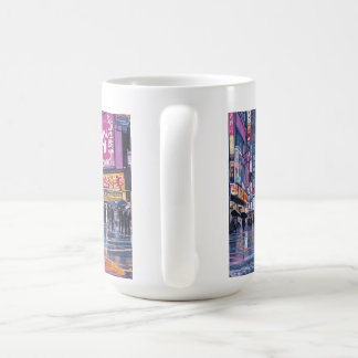 Tasse japonaise à l'ambiance urbaine