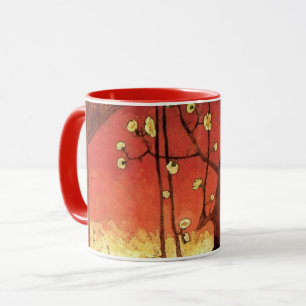 Tasse Japonisme : Arbre à prune fleuri par Vincent van G