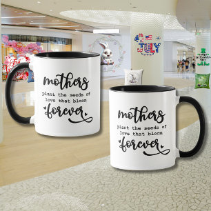 Tasse "Jardin d'amour" pour la fête des mères