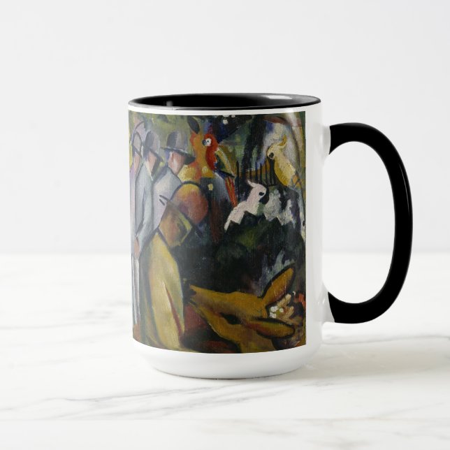 Tasse Jardin zoologique I d'August Macke | (Droite)
